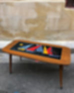  Table basse en céramique 1960's photo 1
