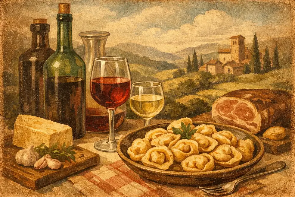Quale vino per tortellini? Gli abbinamenti giusti