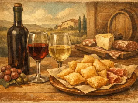 Quale vino con gnocco fritto? Scelte giuste