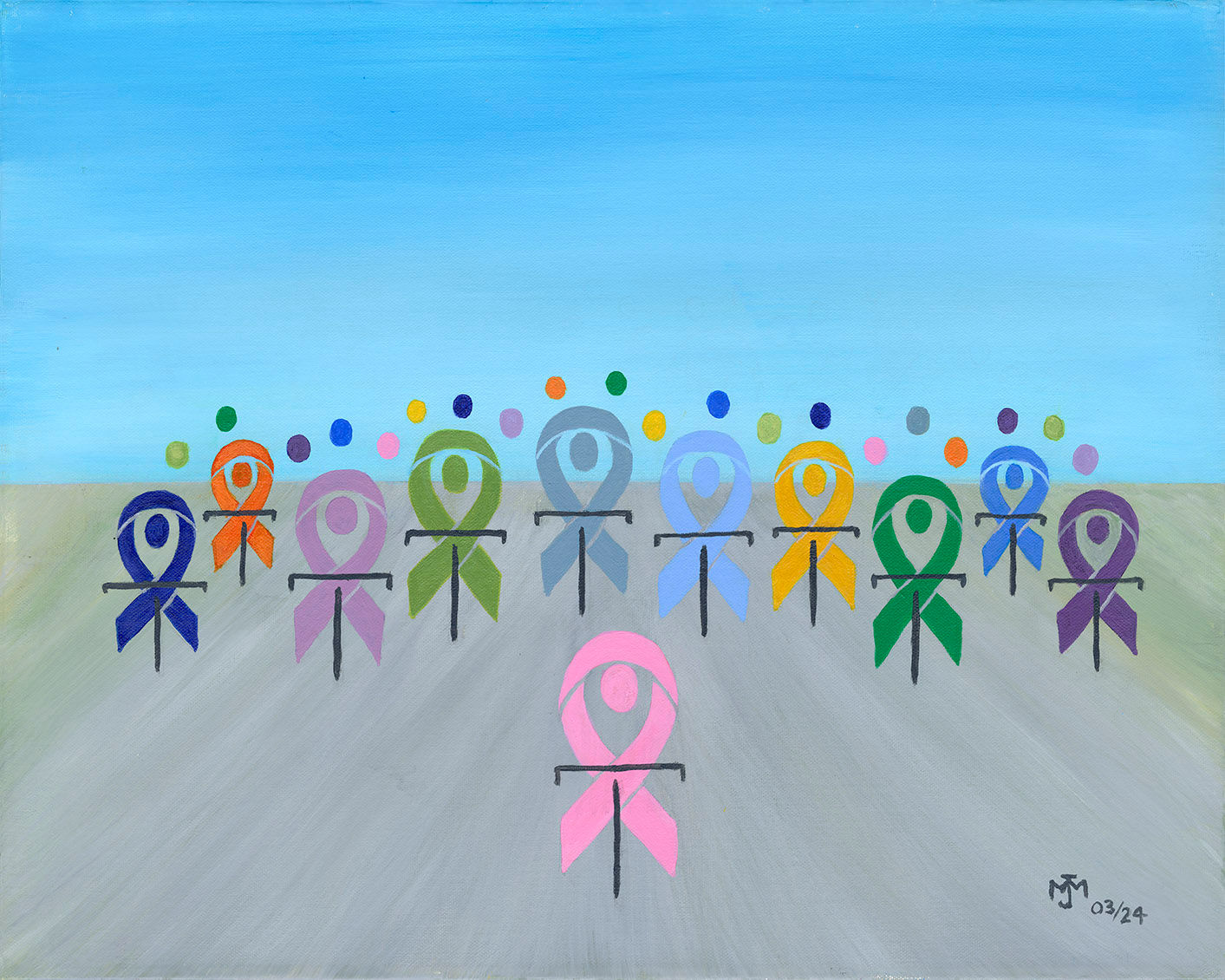 Ride of Ribbons - Limited Edition Print