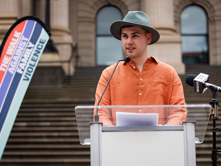 Domestic violence prevention advocate Conor Pall 'won't stop fighting' for children amid national crisis