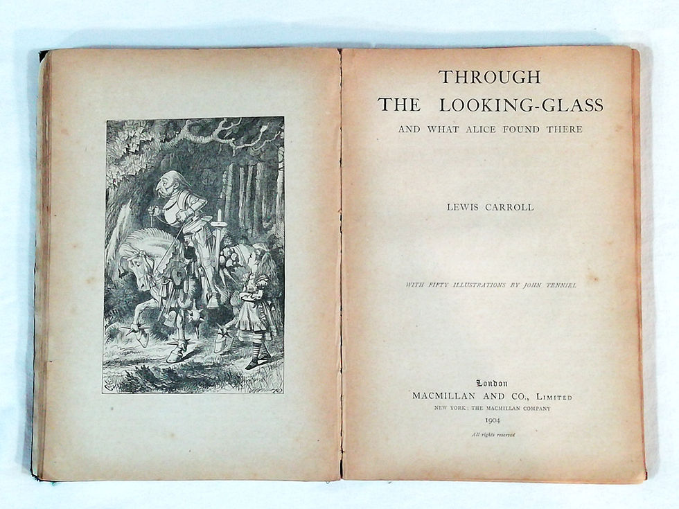 Thumbnail: Alice's Adventures in Wonderland & Through the Loo... (in 1 vol) - Lewis Carroll