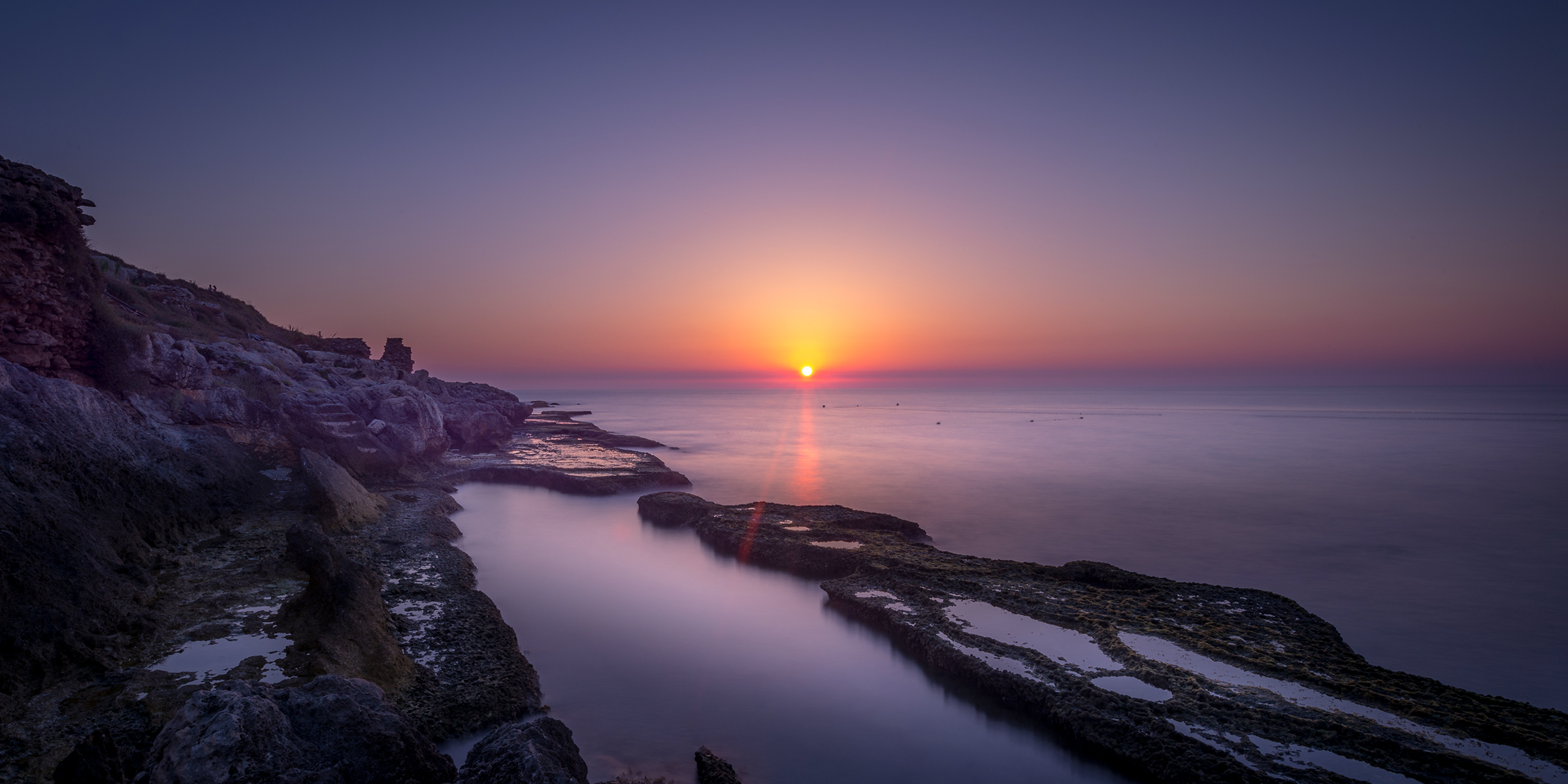 Ras al-Qalaat sunset1