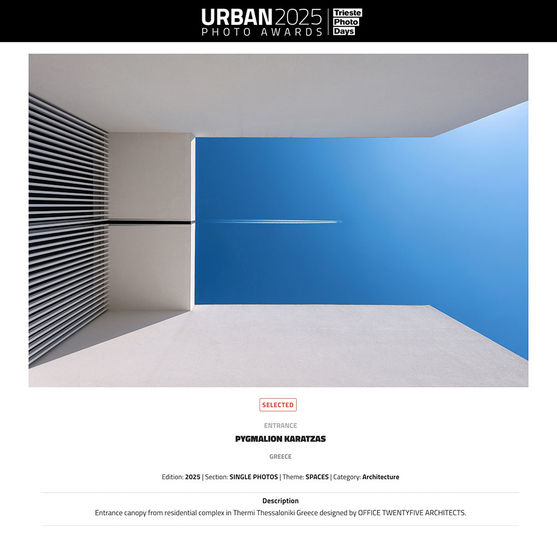 Selected images at URBAN Photo Awards 2025