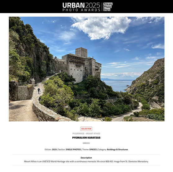 Selected images at URBAN Photo Awards 2025