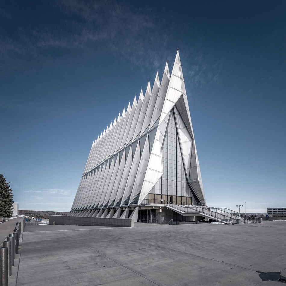 USAFA Cadet Chapel featured on Divisare Atlas of Architecture