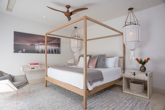 Two prints in Villa Porta Fortuna, Punta Mita Mexico