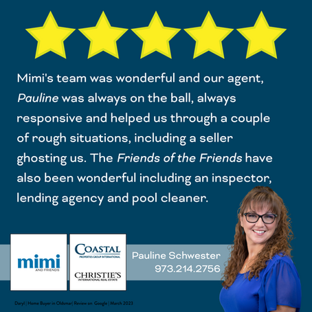 5 Star Review for Pauline!