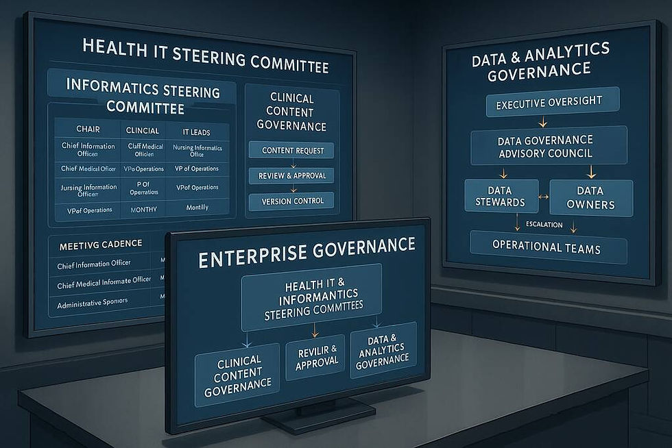 https://www.eduovisual.com/clinical-informatics-question/governance-models