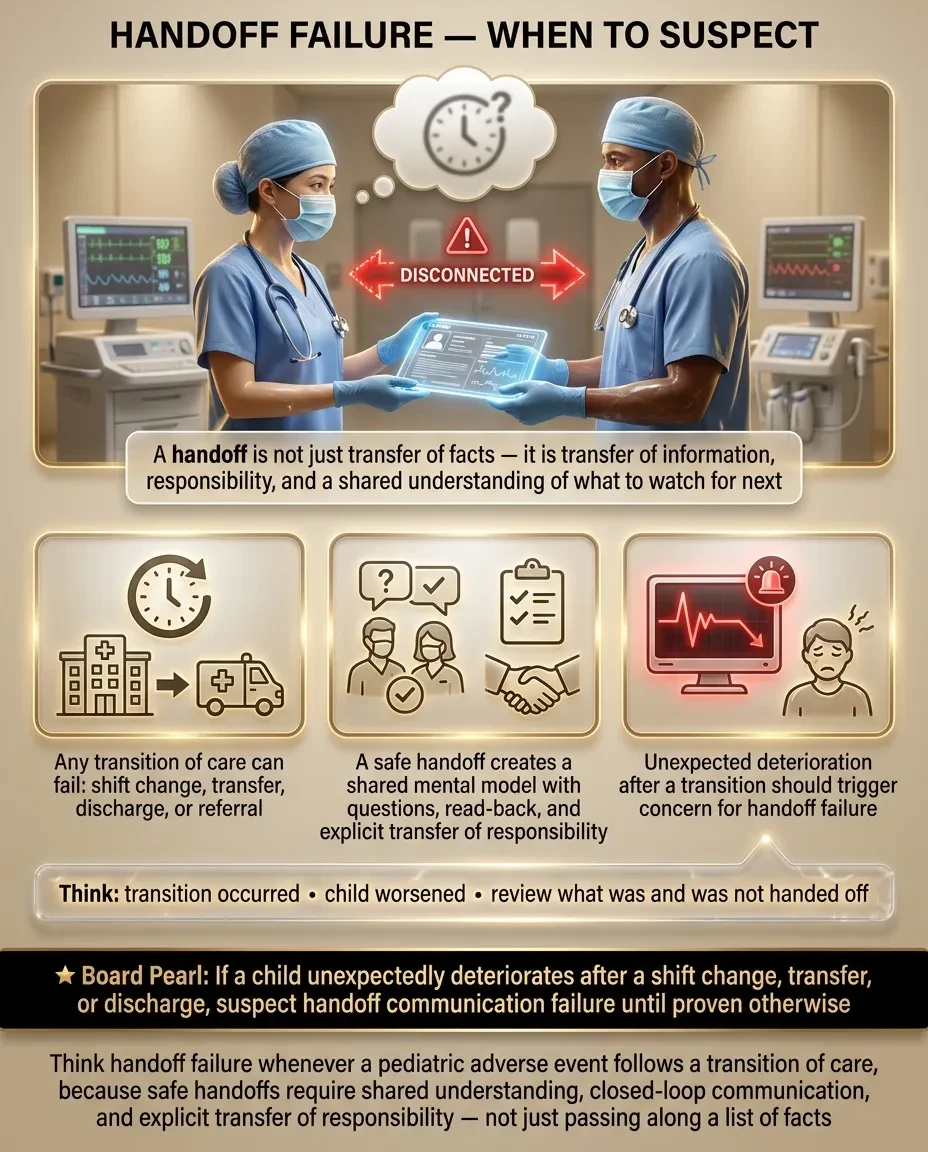 Handoff communication and transitions of care | Eduovisual