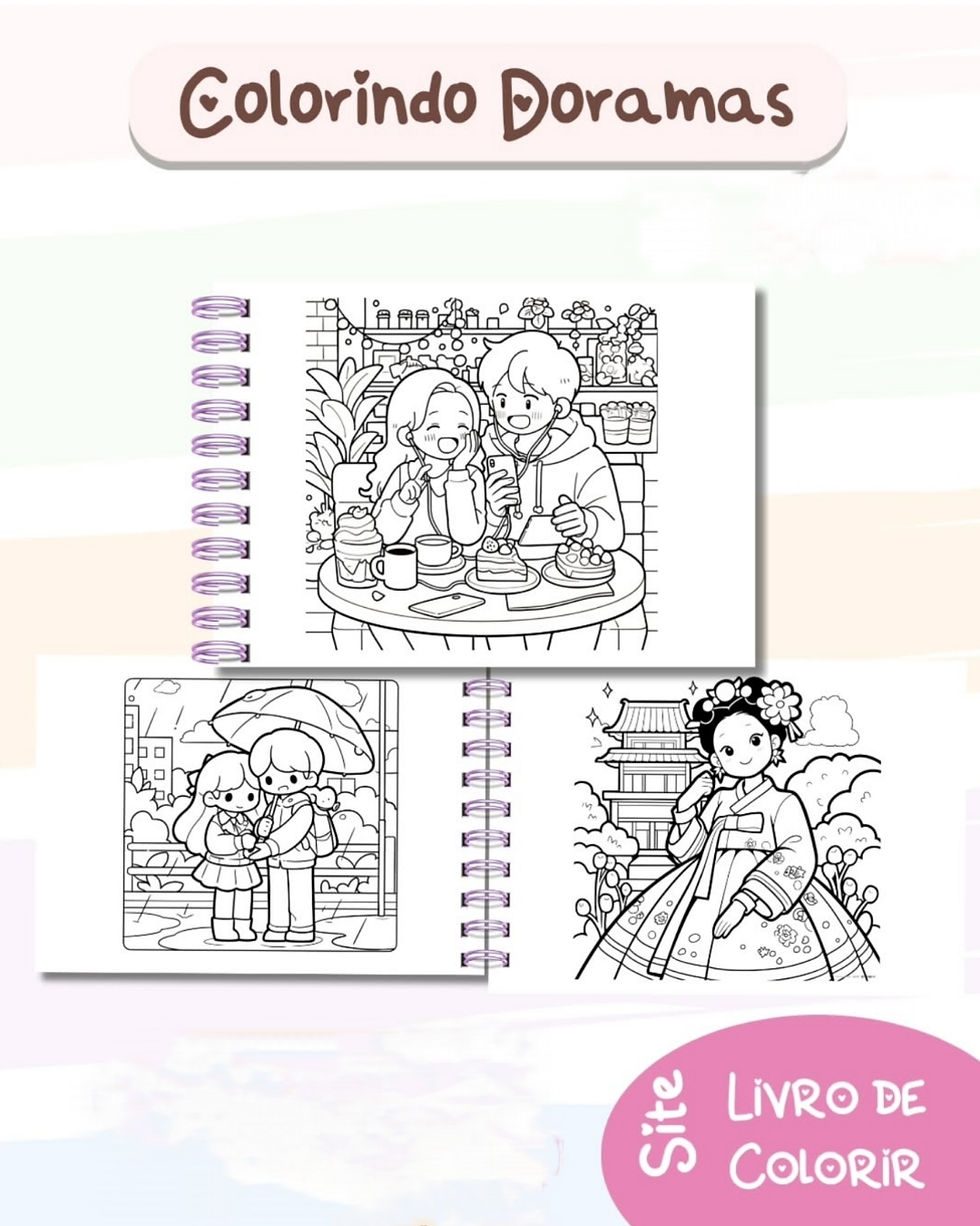 Miniatura: Livro de Colorir Dorama 