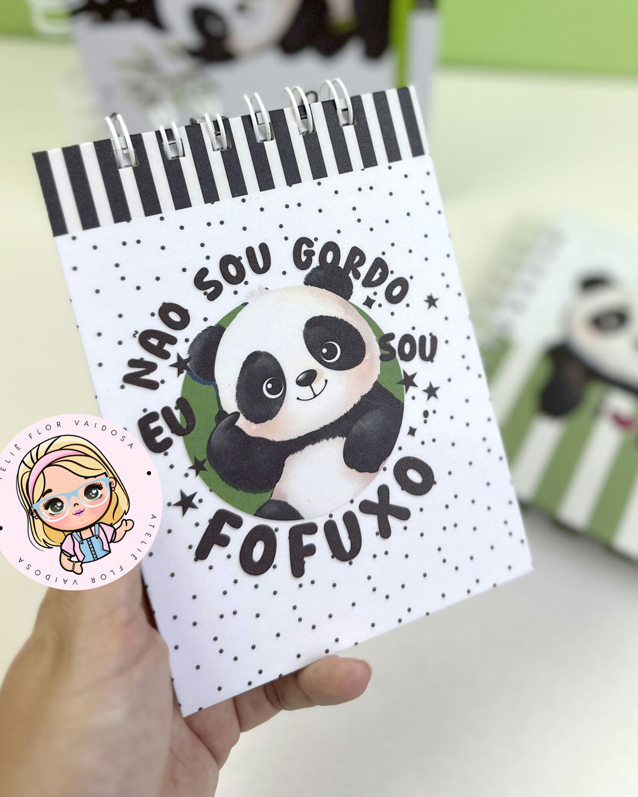 Bloquinho Panda