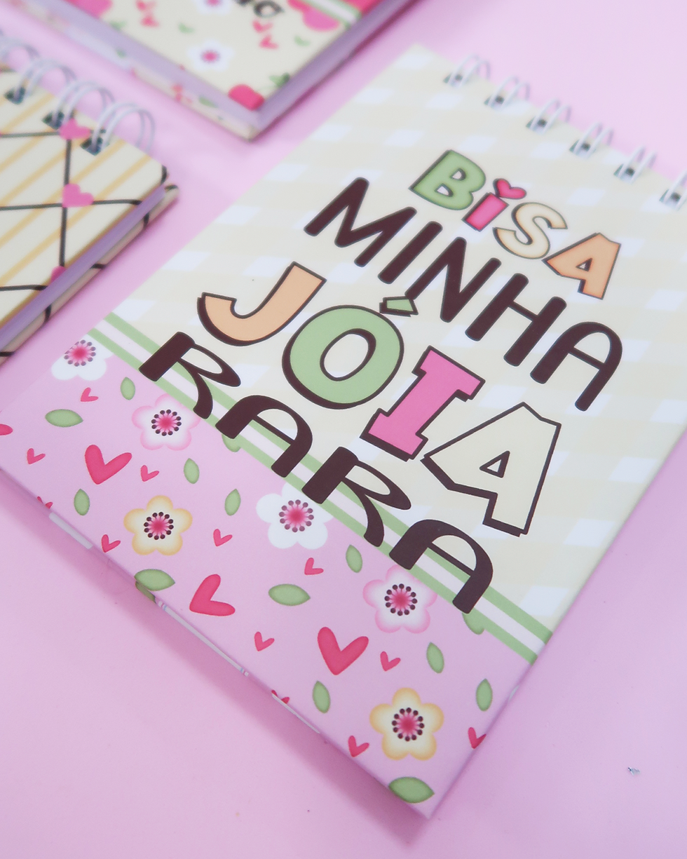 Miniatura: Bloquinho de Anotações A6
