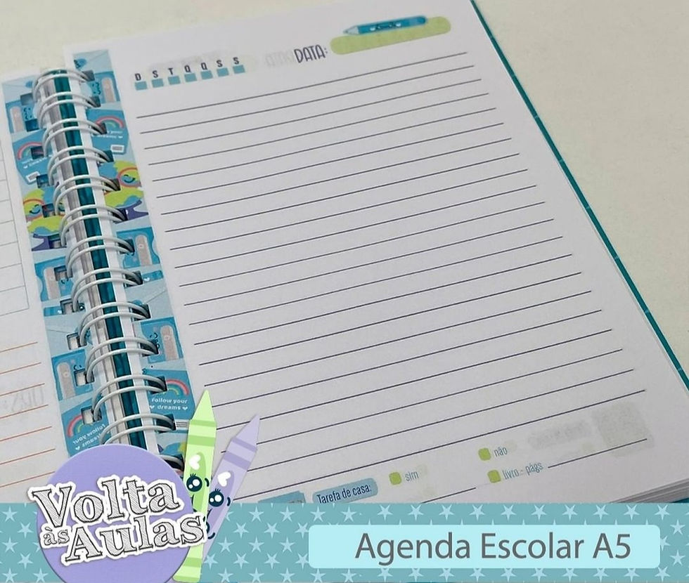 Miniatura: Agenda Escolar Meninos