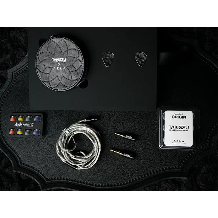 Thumbnail: Tangzu x AZLA NoirBlanc - Hybrid Driver 1DD+3BA In Ear Monitor Earphone