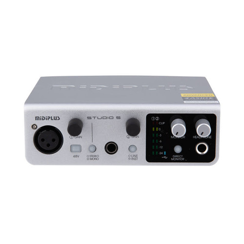 Midiplus Studio S USB Audio Interface 24bit/192kHz Zealmusik