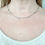 Thumbnail: 14K Grey Silverite Poppy necklace