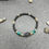 Thumbnail: SS  Hematite Labradorite Turquoise White Opal stretch bracelet
