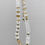 Thumbnail: 14K Sunstone Rock Crystal Gold bead chain necklace