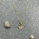 Thumbnail: 14K Butterfly Diamond necklace