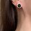 Thumbnail: 14K Onyx stud earring