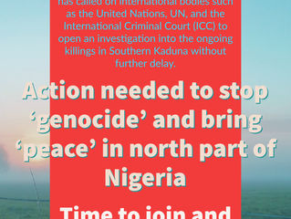 Pray for Southern Kaduna!