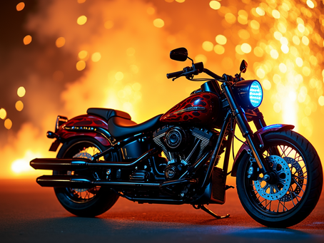 Unleash the Pyromortis Madness: Horror Motorcycle Fireworks Show