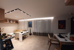 Cortina de Tecido - Ilha Pura