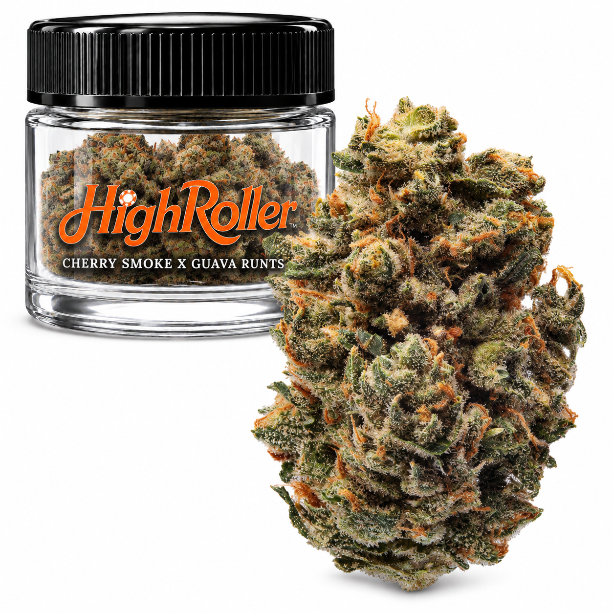 High Roller - Cherry Smoke x Guava Gelato 3.5g Flower