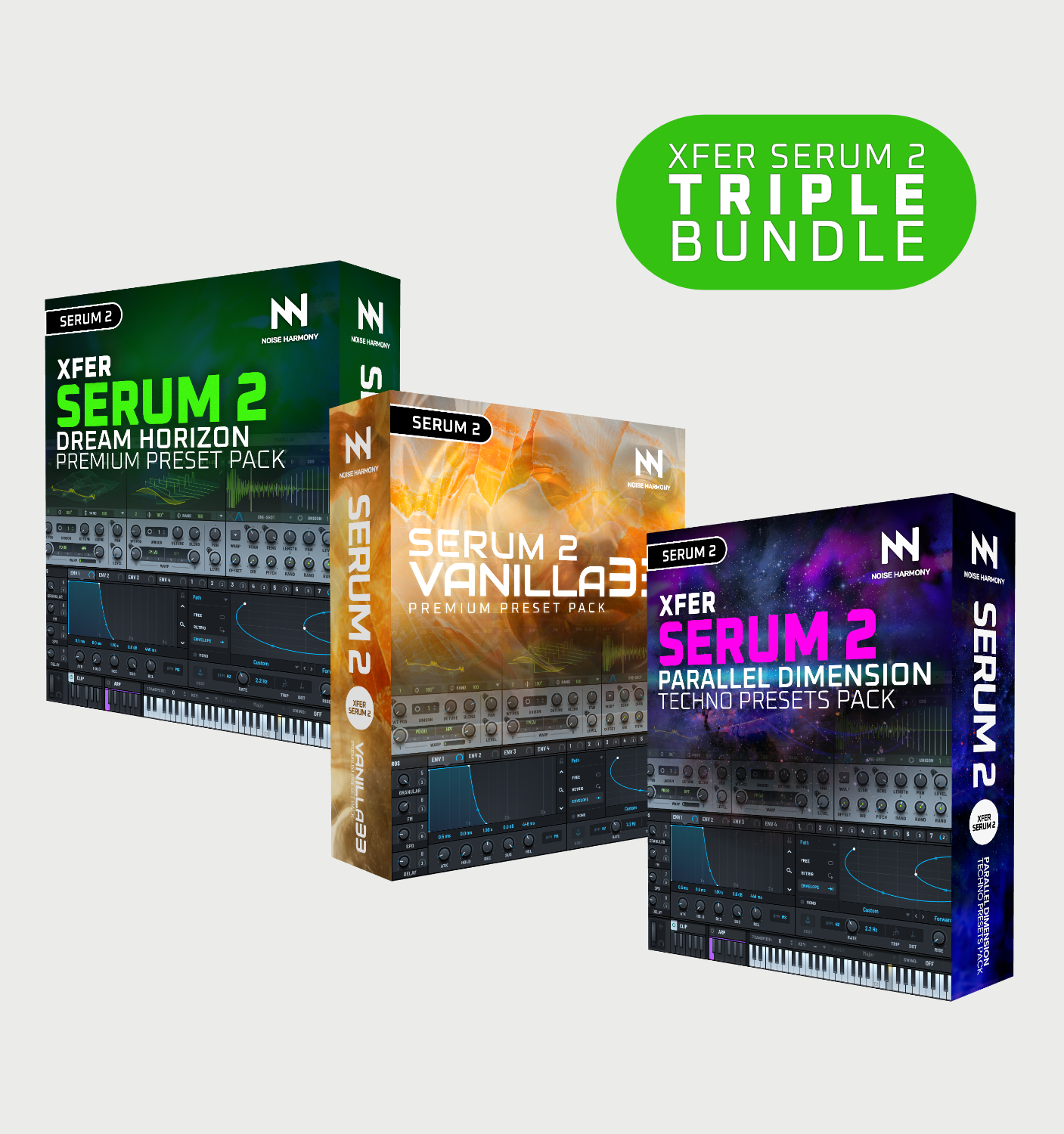 Serum 2 Presets Bundle – Multiverse (157 Patches) | Noise Harmony