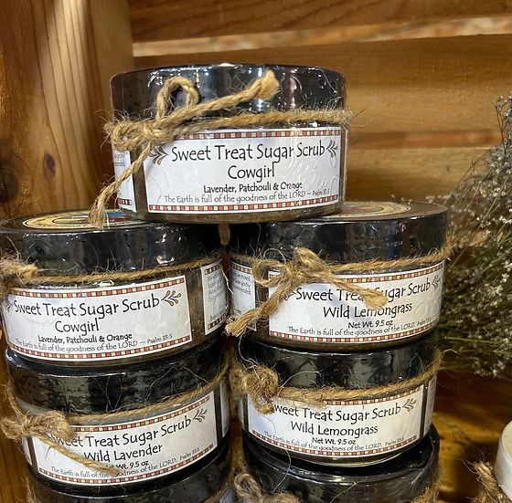 Natural Sugar Scrubs