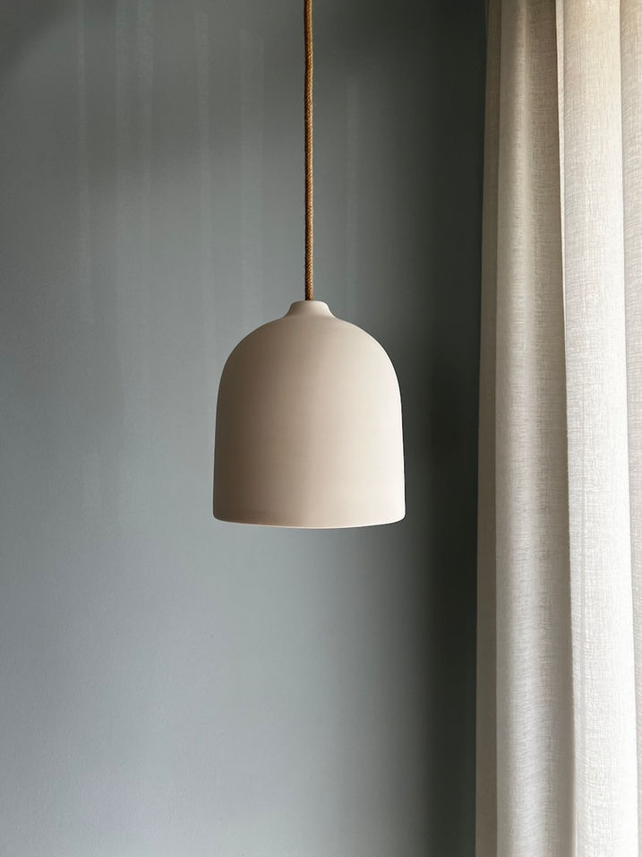 Anafi ceramic ceiling light from the Marina Prousali lighting collection