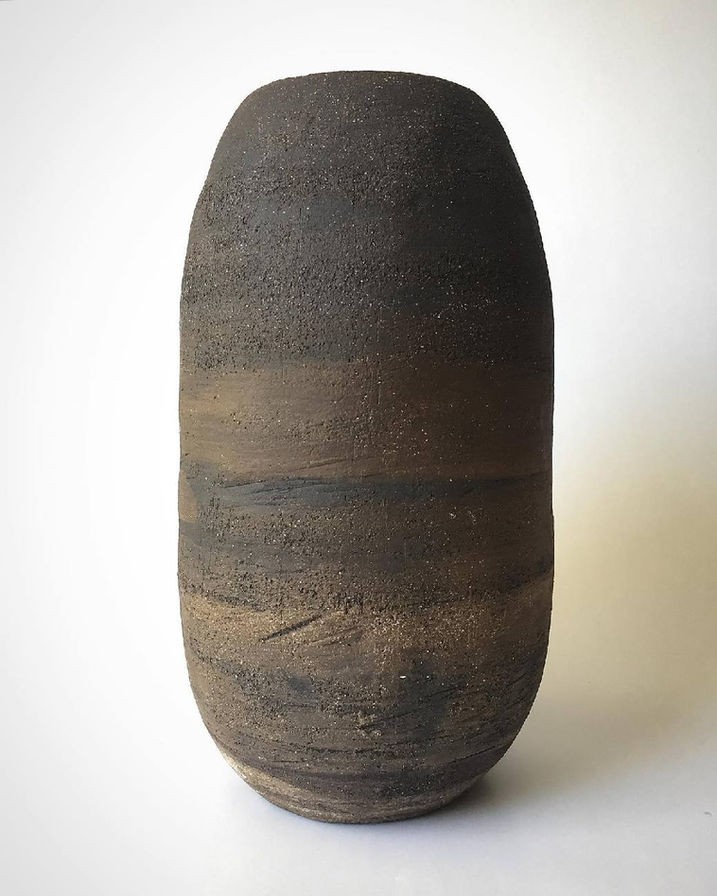 ματ κεραμικό βάζο για φυσική διακόσμηση