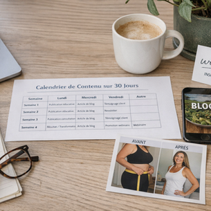 Calendrier de contenu sur 30 jours pour développer votre activité