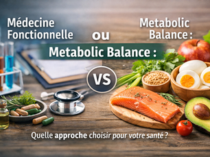 Médecine fonctionnelle ou Metabolic Balance : quelle approche choisir ?