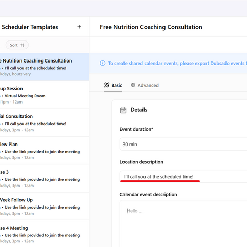How to Enable Video Conferencing on a Scheduler Template in Dubsado 3.0