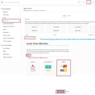 How to Add a User to your Dubsado Account