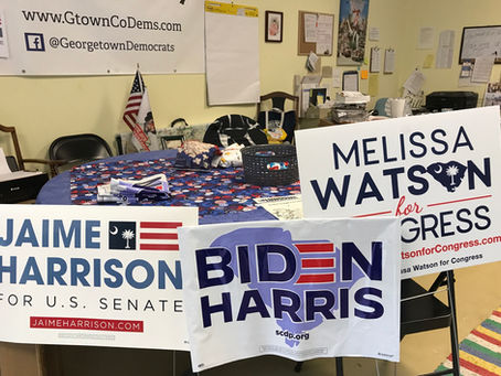 Biden/Harris/Sabb Signs are Here