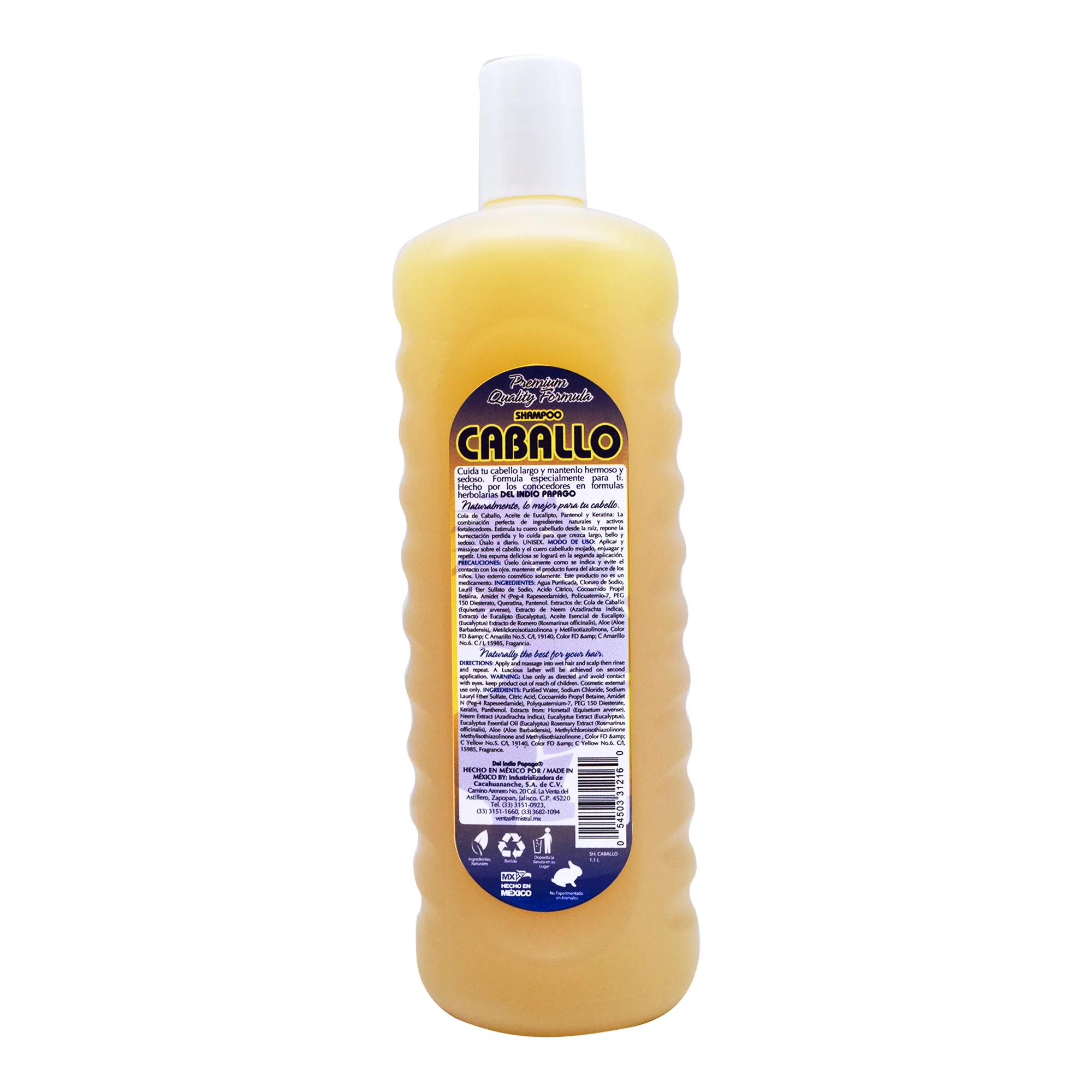 Shampoo Cola de Caballo Farmacia Homeopática