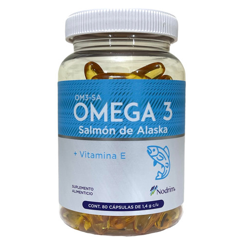 Omega 3 Salmón de Alaska Cápsulas Farmacia Homeopática