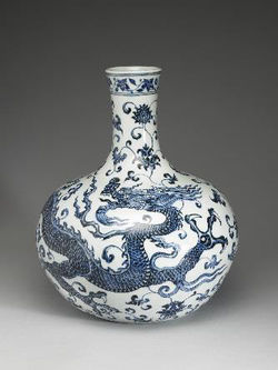 Vase with Flying Dragon