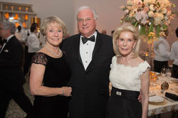 Lela and Robin Gibbs; Frances Marzio; Photo by Wilson Parish