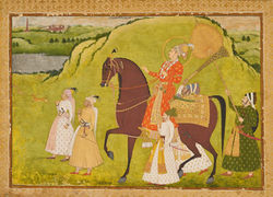 Portrait of Maharaja Abhai Singh Rid