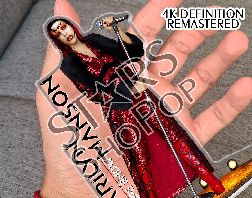 Marilyn Manson figure, Marilyn Manson doll, Marilyn Manson merch, Marilyn Manson memorabilia, fans, Marilyn collectibles
