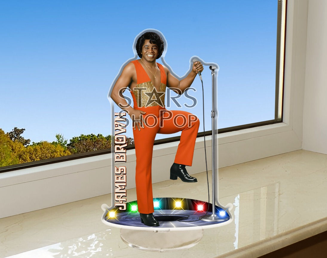 James Brown figue, James Brown doll, James Brown merch, James Brown gift, James Brown standee, collectibles, memorbilia, fans