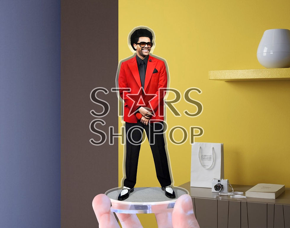 Thumbnail: The Weeknd figure, The Weeknd Blin­ding Lights, The Weeknd doll, The Weeknd merch, The Weeknd gift, The Weeknd standee