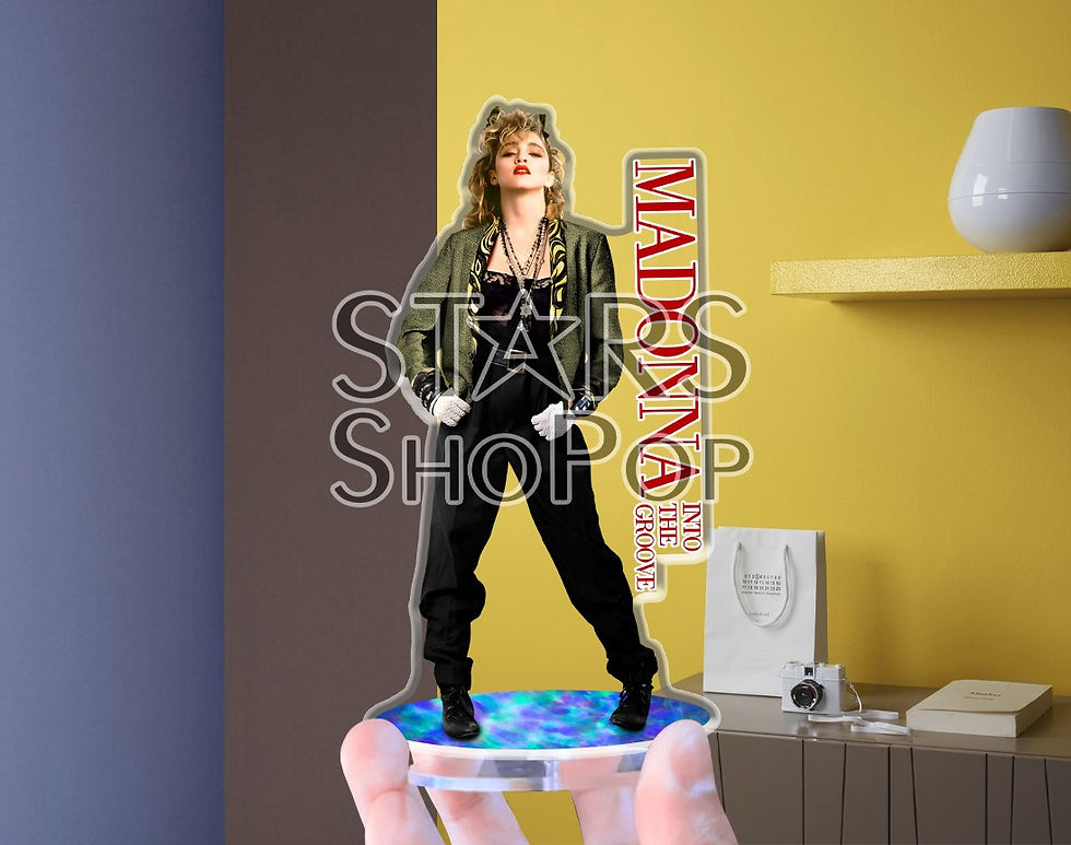 Thumbnail: madonna figure, madonna into the groove, madonna doll, madonna merch, madonna gift, madonna standee