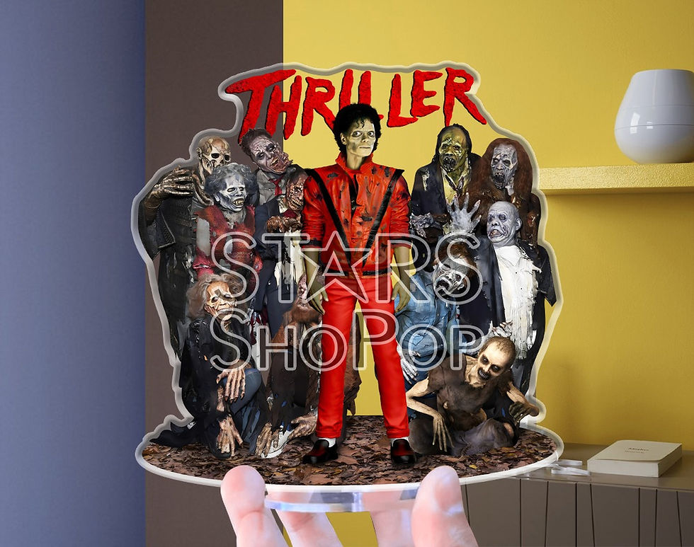 Thumbnail: michael jackson figure, thriller, michael jackson doll, michael jackson merch, michael jackson gift, michael jackson standee