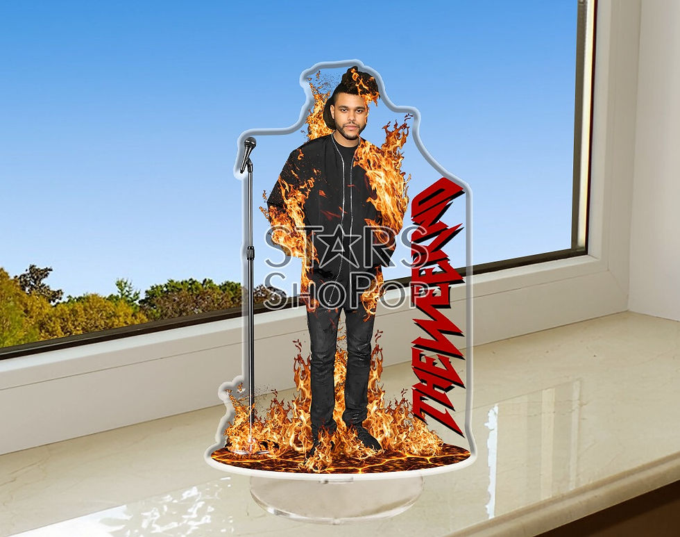 The Weeknd figure, The Weeknd Can't Feel My Face, The Weeknd doll, The Weeknd merch, The Weeknd gift, The Weeknd standee