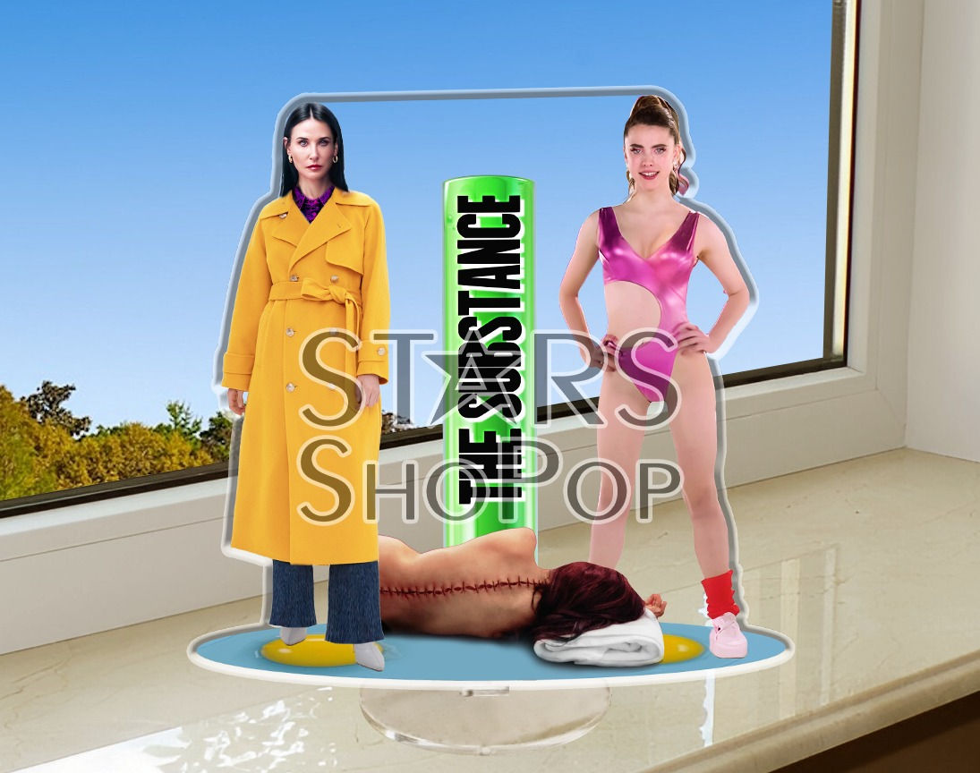 The Substance figure, The Substance doll, The Substance merch, The Subst gift, memorabilia, The Substance movie TV, film tv